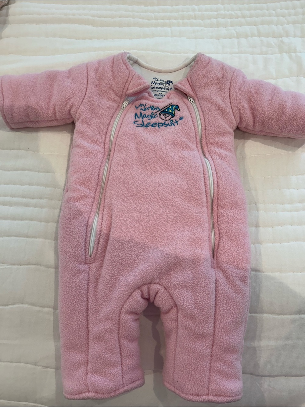 Magic SleepSoft Pink Fleece Baby Sleep Sack